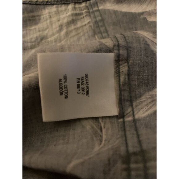 David Taylor Hawaiian Shirt Mens Large Beach Tropical Short Sleeve Button Down - Picture 11 of 15